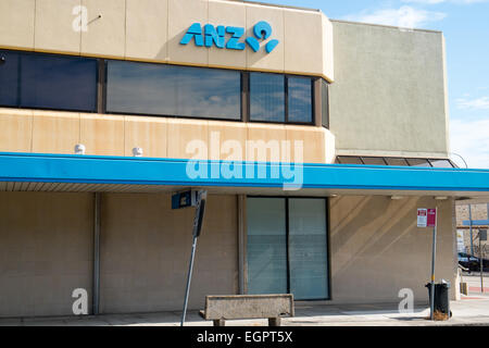 Filiale der ANZ Bank in Pittwater Road, Brookvale, Sydney, Australien Stockfoto