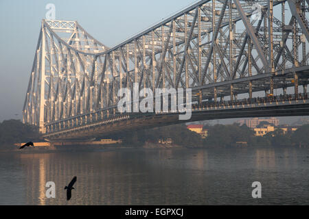 Howrah Brücke Kolkata Stockfoto