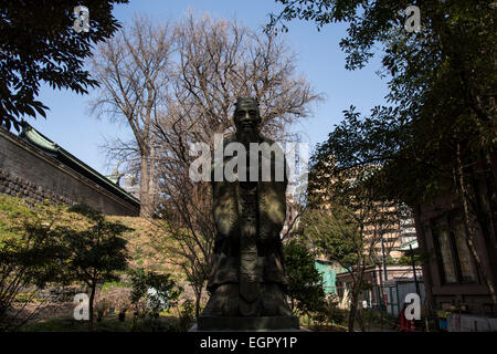 Statue von Konfuzius, Yushima Seido, Bunkyo-Ku, Tokyo, Japan Stockfoto