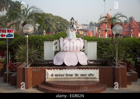 Shree Shahs Jain Pareswanath Tempel von Kolkata Stockfoto