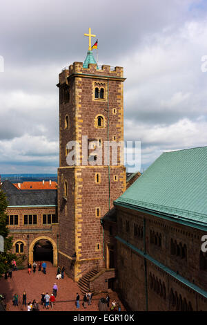 In die Wartburg. Stockfoto