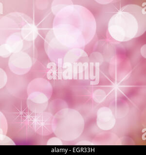 Abstrakte rosa Hintergrund mit einem Bokeh für design Stockfoto