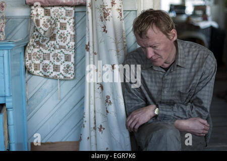 Leviathan ist ein 2014 russischen Filmdrama von Andrey Zvyagintsev, Co-geschrieben von Zvyagintsev und Oleg Negin, starring Aleksei Serebryakov, Elena Lyadova und Vladimir Vdovichenkov. Stockfoto