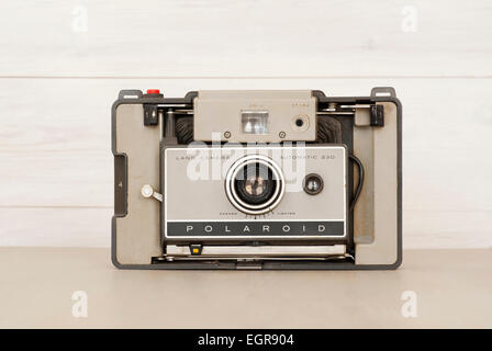 Vintage Polaroid 230 land Kamera. Stockfoto