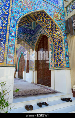 Die iranische Moschee in Satwa Dubai Vereinigte Arabische Emirate Stockfoto