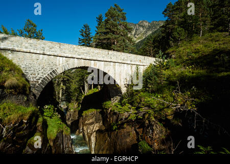 Pont D Espagne, Cauterets, Hautes Pyrenäen, Frankreich Stockfoto