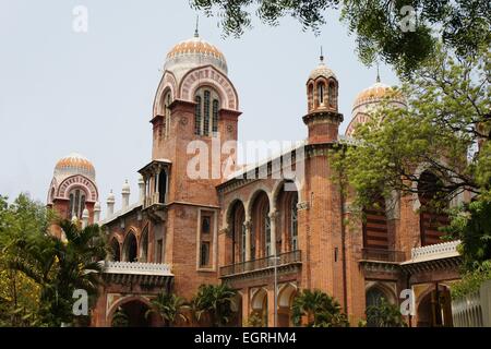 Universität von Madras in Chennai, Tamil Nadu, Indien Stockfoto