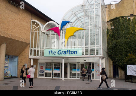Grafton Zentrum Eingang Fitzroy Street Cambridge Cambridgeshire CB1 1EW Stockfoto
