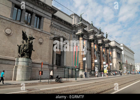 Die königlichen Museen der schönen Künste von Belgien in Brüssel, Belgien. Stockfoto