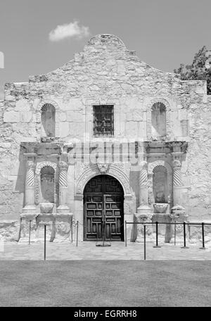 Die historische Alamo, San Antonio, Texas, USA Stockfoto