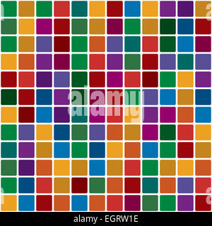 Polychromatische Mosaik. Farbe hell dekorativer Hintergrund-Vektor-Illustration. Stockfoto