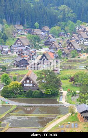 UNESCO-Welterbe Shirakawago, Gifu, Japan Stockfoto