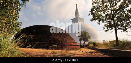 Mahaseya Dagoba, Mihintale, Sri Lanka Stockfoto