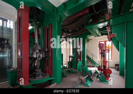 Teil des Motors bei Bestwood verwinkelten Haus, Bestwood, Nottingham, Nottinghamshire, England, Vereinigtes Königreich (1873-1876) Stockfoto