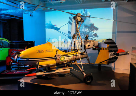 London, Bond in Motion Ausstellung in Covent Garden (London Film Museum) Stockfoto