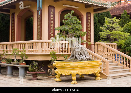 Truc Lam Pagode, Dalat, Vietnam, Asien Stockfoto