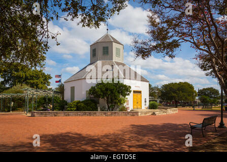 Fredericksburg ist der Sitz von Gillespie County, im US-Bundesstaat Texas. Stockfoto