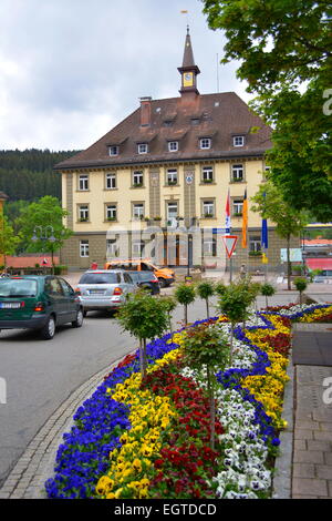 Schwarzwald, Baden-Württemberg, Schwarzwald, Tittisee-Neustadt, Rathaus, Schwarzwald, Baden-Württemberg, Hochschwarzwald, Stockfoto
