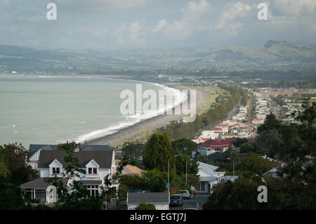 Marine Parade, Napier, Hawkes Bay, North Island, Neuseeland. Stockfoto