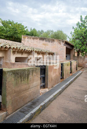 Alten Schweinestall. Bestandteil der mediterranen Farm. Stockfoto