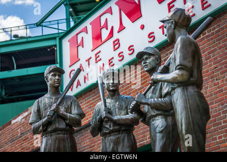 Teamkollegen Statue Stockfoto