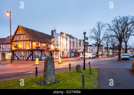 Evesham, Bezirk Wychavon, Worcestershire, England, Vereinigtes Königreich, Europa. Stockfoto