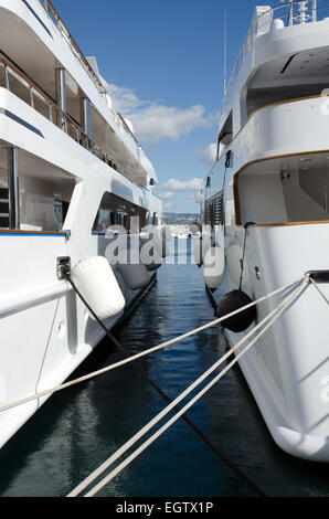 Puerto Banus Marina in Andalusien Spanien Stockfoto