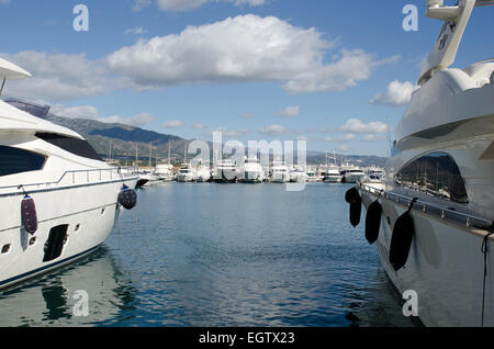 Puerto Banus Marina in Andalusien Spanien Stockfoto