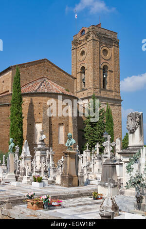 Friedhof Delle Porte Sante in Florenz, Italien Stockfoto