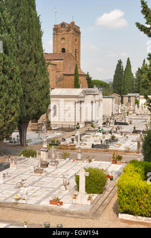 Friedhof Delle Porte Sante in Florenz, Italien Stockfoto