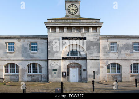 Ramsgate Hafen Clocktower, Kent Stockfoto