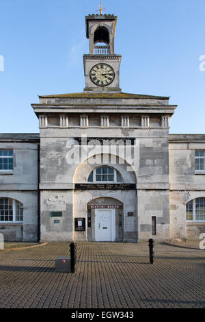 Ramsgate Hafen Clocktower, Kent Stockfoto