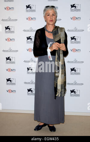 71. Venedig Film Festival - Cocktail Jaeger LeCoultre - Ankünfte mit: Ottavia Piccolo wo: Venedig, Italien bei: 28. August 2014 Stockfoto