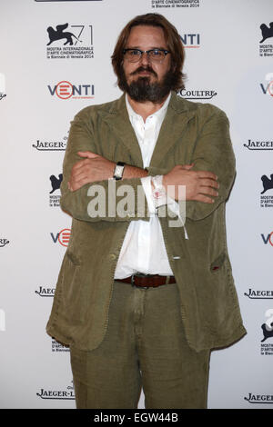 71. Venedig Film Festival - Cocktail Jaeger LeCoultre - Ankünfte mit: Giuseppe Battiston Where: Venedig, Italien bei: 28. August 2014 Stockfoto