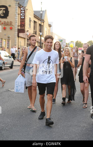 Barnsley, UK. 16. Juli 2013. GEISSENS star Joey Essex bei einem Club-Auftritt bei Che Bar, Barnsley. Bild: Scott Bairstow/Alamy Stockfoto