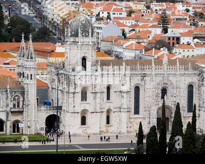 Hieronymus-Kloster (Mosteiro Dos Jerónimos), Lissabon, Portugal Stockfoto