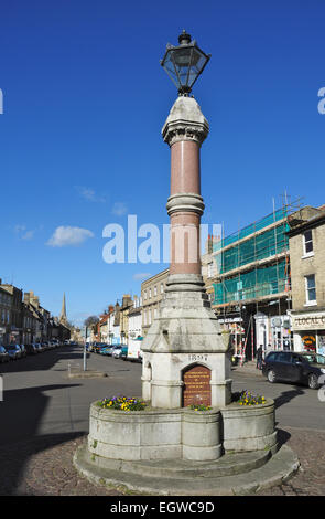 Königin Victorias Jubilee Memorial 1897, das Broadway, St Ives, Cambridgeshire, England, Vereinigtes Königreich Stockfoto