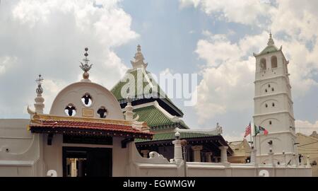 UNESCO-Kampung Kling Moschee. Malacca, Malaysia Stockfoto