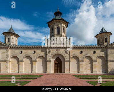 Chateau Cos Estournel in Saint-Estèphe Medoc Frankreich vorne. Stockfoto