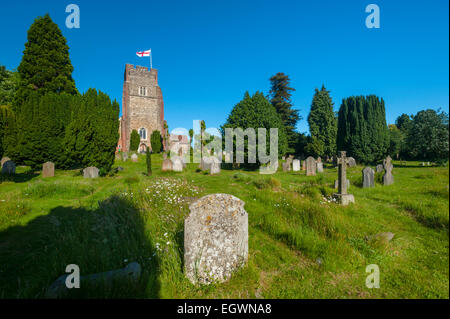 St. Peters Kirche Ightham Stockfoto