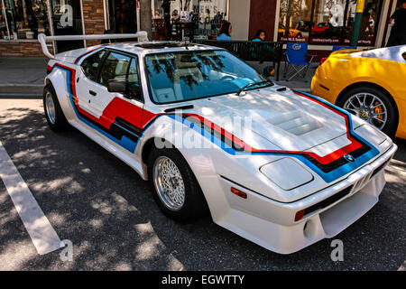 BMW M1 (E26) Sportwagen. Gebaut von 1978-81 auf dem Display an der Sarasota Exotic Car show Stockfoto