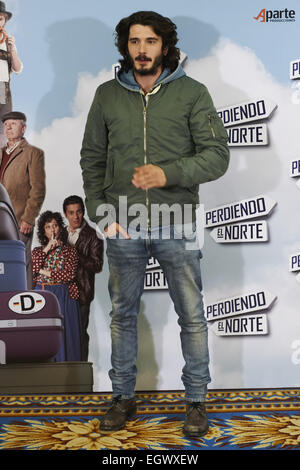 3. März 2015 - Madrid, besucht Madrid, Spanien - Yon Gonzalez "Perdiendo el Norte" Photocall im Intercontinental Hotel am 3. März 2015 in Madrid, Spanien. (Kredit-Bild: © Jack Abuin/ZUMA Draht) Stockfoto