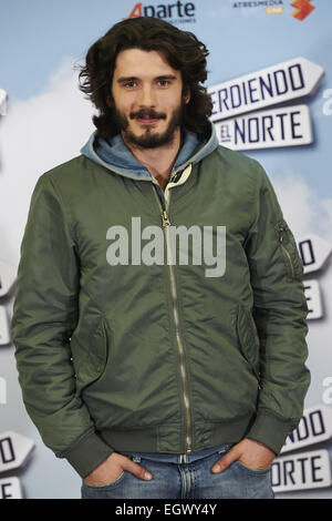 3. März 2015 - Madrid, besucht Madrid, Spanien - Yon Gonzalez "Perdiendo el Norte" Photocall im Intercontinental Hotel am 3. März 2015 in Madrid, Spanien. (Kredit-Bild: © Jack Abuin/ZUMA Draht) Stockfoto