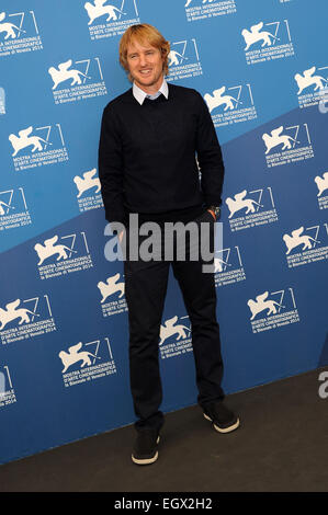 71. Internationalen Filmfestspiele von Venedig - sie ist lustig so - Fototermin mit: Owen Wilson wo: Venedig, Italien bei: 29. August 2014 Stockfoto