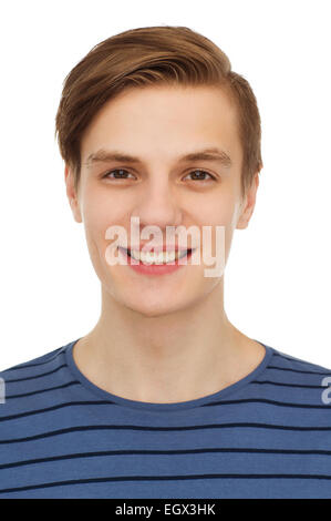 lächelnde Teenager Stockfoto