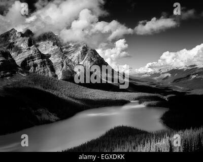 Peyto Lake. Banff Nationalpark. Alberta. Kanada. Stockfoto