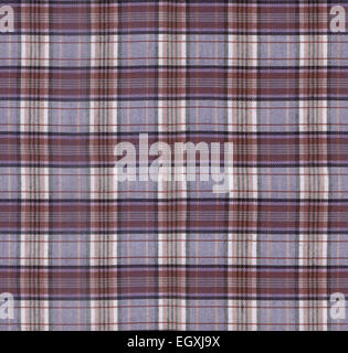 Karierten Stoff Textur Stockfoto