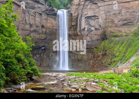 Die majestätischen Taughannock fällt im Staat New York. Stockfoto