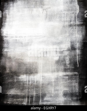 Hohe Auflösung künstlerische grau lackiert Textur Hintergrund auf Leinwand Stockfoto