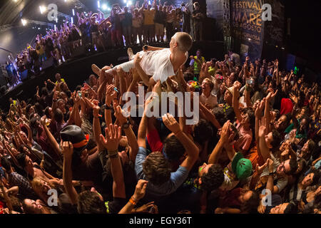 Maré de Agosto Festival 2014 - Auftritte Featuring: Matisyahu wo: Azoren, Portugal bei: 21. August 2014 Stockfoto